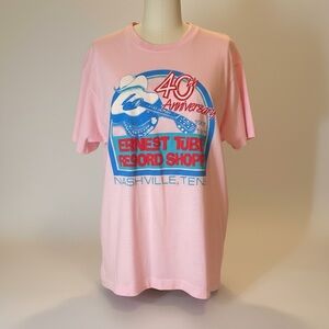 Ernest Tubb Anniversary Record Shop Nashville 1987 Single Stitch Shirt Large